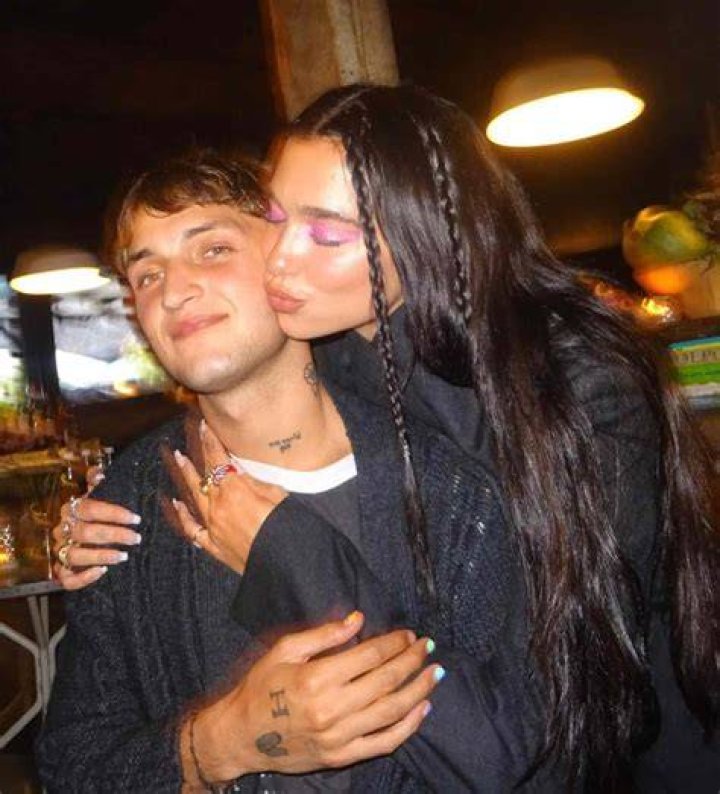 Dua Lipa & Anwar Hadid Passionately Kiss
