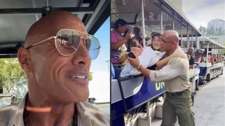 Dwayne Johnson seen at Universal Pictures World Premiere of FAST & FURIOUS PRESENTS: HOBBS & SHAW at the Dolby Theater in Hollywood, CA on Saturday, July 13th, 2019. Universal Pictures presents the World Premiere of FAST & FURIOUS PRESENTS: HOBBS & SHAW, Hollywood, CA, USA - 13 July 2019 Wearing Ralph Lauren