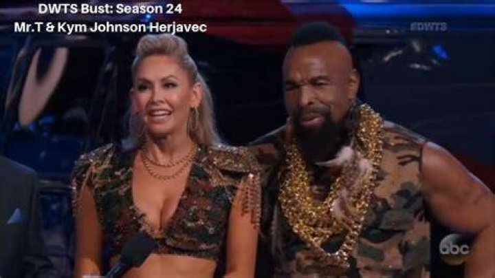 DWTS Kym Johnson Mr T