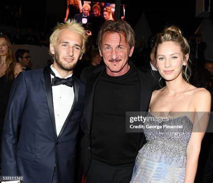 Dylan Penn, Hopper Jack Penn and Sean Penn at &lsquo;The Last Face&rsquo; premiere