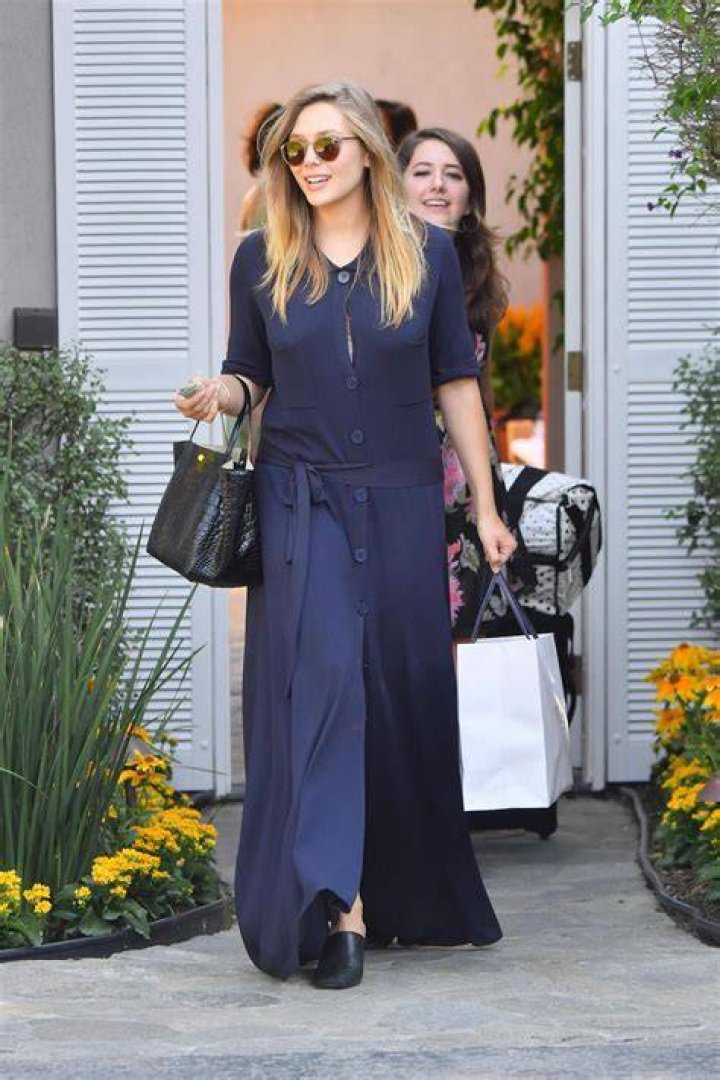 Elizabeth Olsen in Brentwood