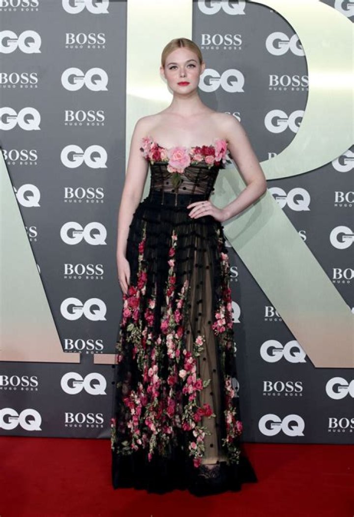 Elle Fanning At The GQ Men of the Year Awards