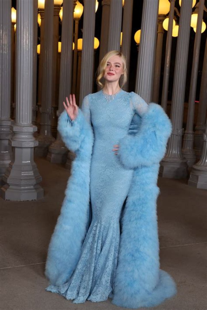 Elle Fanning At The LACMA: Art + Film Gala