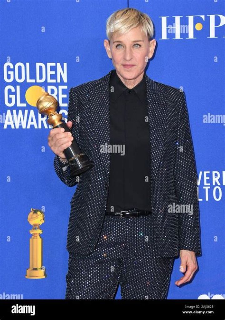 Ellen DeGeneres 77th Annual Golden Globe Awards, Arrivals, Los Angeles, USA - 05 Jan 2020