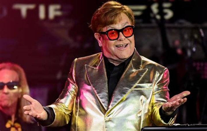 Elton John Is Pretty In Pink