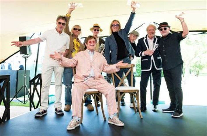 Elton John Leads The Band