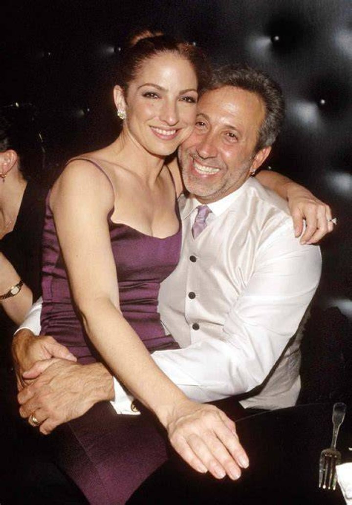 Emilio Estefan, left, and Gloria Estefan attend the Broadway opening night of "Moulin Rouge! The Musical" at the Al Hirschfeld Theatre on Thursday, July 25, 2019, in New York. (Photo by Greg Allen/Invision/AP)