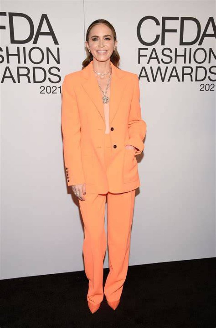 Emily Blunt CFDA Fashion Awards, Arrivals, New York, USA - 10 Nov 2021