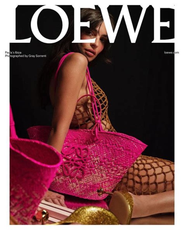 Emily Ratajkowski At Loewe