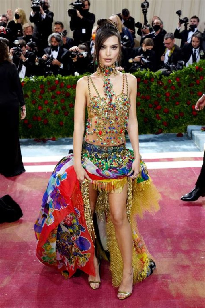 Emily Ratajkowski At The 2022 Met Gala