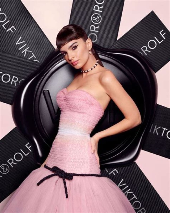 Emily Ratajkowski for Viktor & Rolf