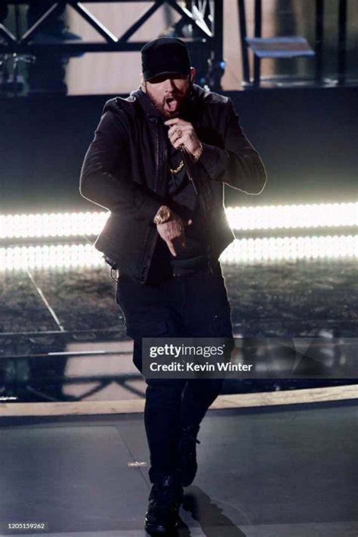 Eminem 92nd Annual Academy Awards, Show, Los Angeles, USA - 09 Feb 2020