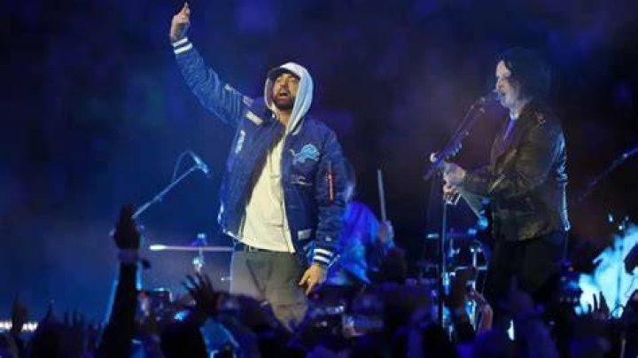 Eminem Takes The Stage