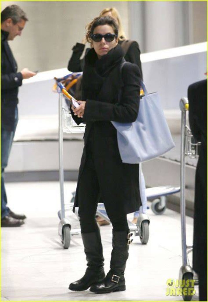 Eva Longoria Arrives In France
