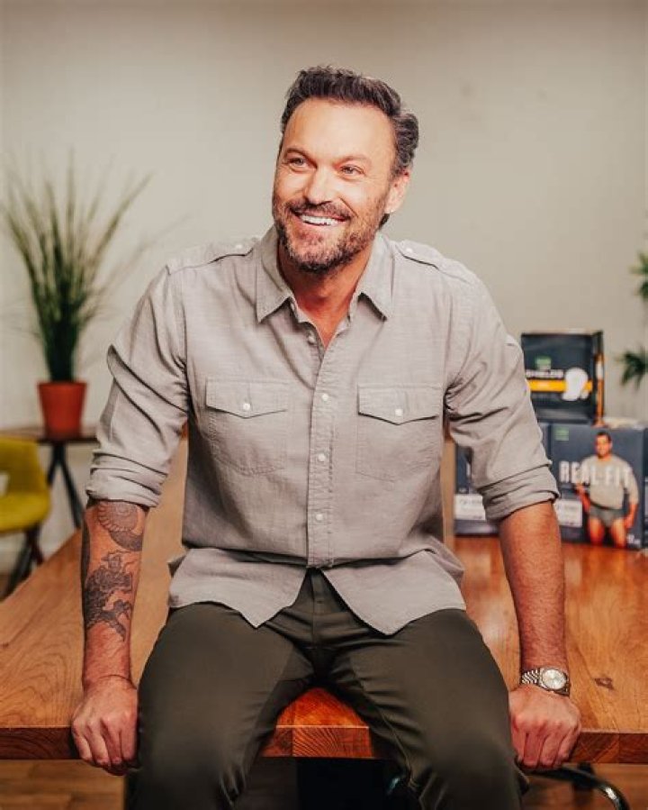 EXCLUSIVE: Brian Austin Green is in a cheery mood grabbing his morning coffee from Starbucks in Malibu. 15 Jul 2020 Pictured: Brian Austin Green is in a cheery mood grabbing his caffeine fix. Photo credit: Rachpoot/MEGA TheMegaAgency.com +1 888 505 6342 (Mega Agency TagID: MEGA688763_002.jpg) [Photo via Mega Agency]
