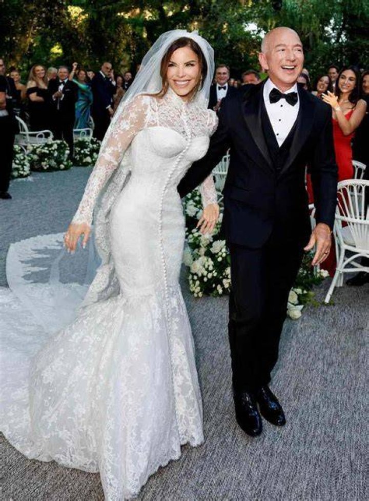 EXCLUSIVE: Jeff Bezos and Lauren Sanchez spend their holidays in St-Tropez with famous wave surfer Laird Hamilton. 17 Jun 2023 Pictured: Jeff Bezos and Lauren Sanchez spend their holidays in St-Tropez with famous wave surfer Laird Hamilton. Photo credit: EliotPress/MEGA TheMegaAgency.com +1 888 505 6342 (Mega Agency TagID: MEGA996625_009.jpg) [Photo via Mega Agency]