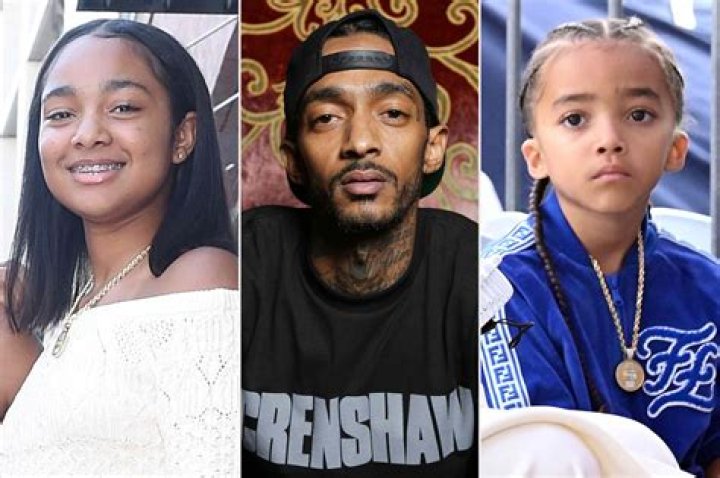 Family of the late rapper Nipsey Hussle, accept the humanitarian award on his behalf at the BET Awards, at the Microsoft Theater in Los Angeles 2019 BET Awards - Show, Los Angeles, USA - 23 Jun 2019