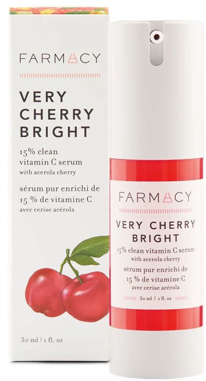 Farmacy Very Cherry Bright 15% Clean Vitamin C Serum, $62, Sephora