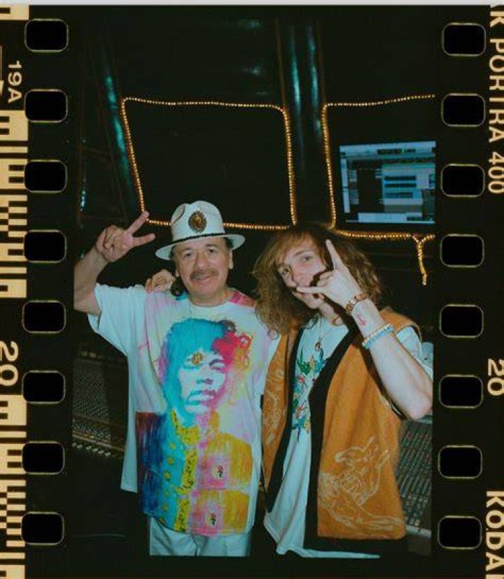 Felly And Carlos Santana