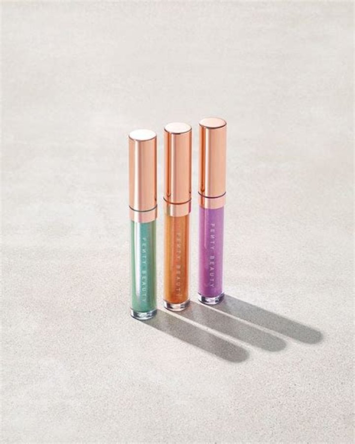 Fenty Beauty Summer Daze & Summer Nights Iridescent Lip Luminizer Trio in Snake Skin, Vaycray & Mermaid Thoughts