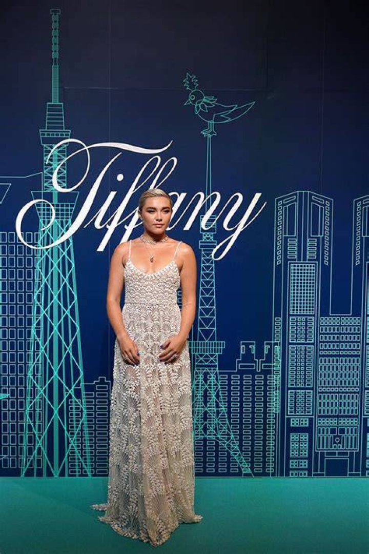 Florence Pugh Tiffany Store opening, New York, USA - 27 Apr 2023