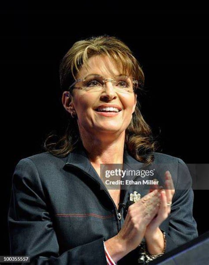 Former Alaska Gov. Sarah Palin listens to a sermon during a funeral service at the Billy Graham Library for the Rev. Billy Graham, who died last week at age 99, in Charlotte, N.C Billy Graham, Charlotte, USA - 02 Mar 2018