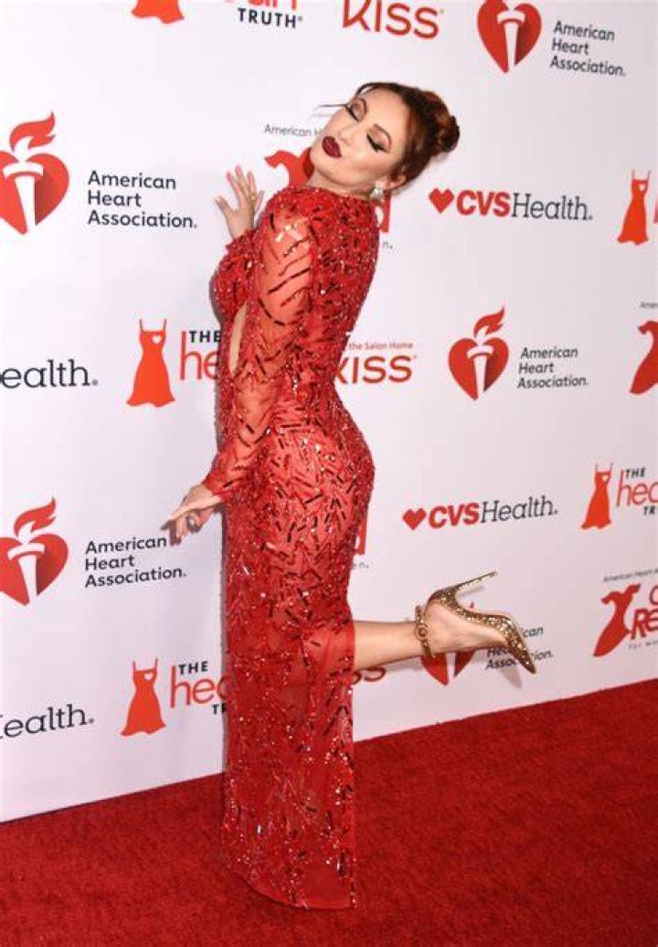 Francia Raisa at the Go Red for Women event; Hilary Duff in How I Met Your Father