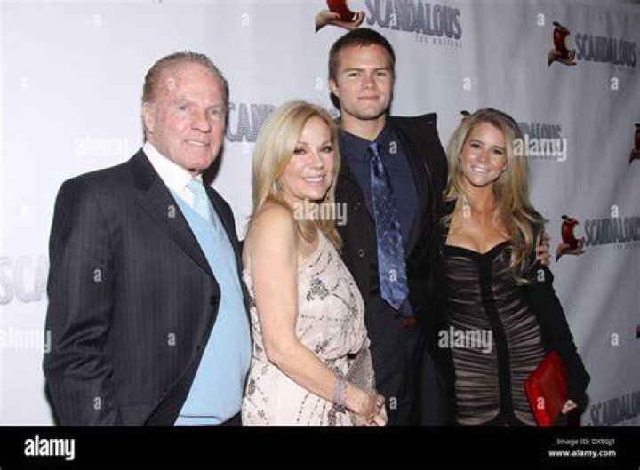 Frank Gifford, Cody Gifford, Cassidy Gifford and Kathie Lee Gifford 'Scandalous' play opening night on Broadway, New York, America - 15 Nov 2012