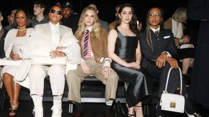 Front-row celebrities attend the Dior Haute Couture Spring-Summer 2020 fashion show in Paris, France - 20/1/2020. Pictured: Uma Thurman (Sipa via AP Images)