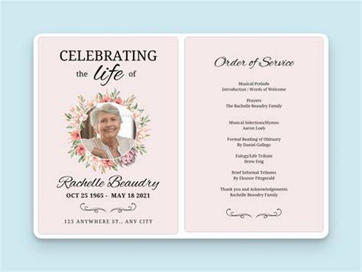 Funeral Programs