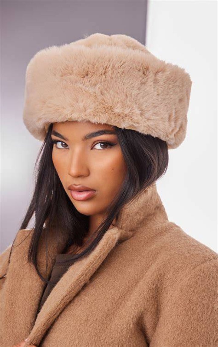 fur beanie