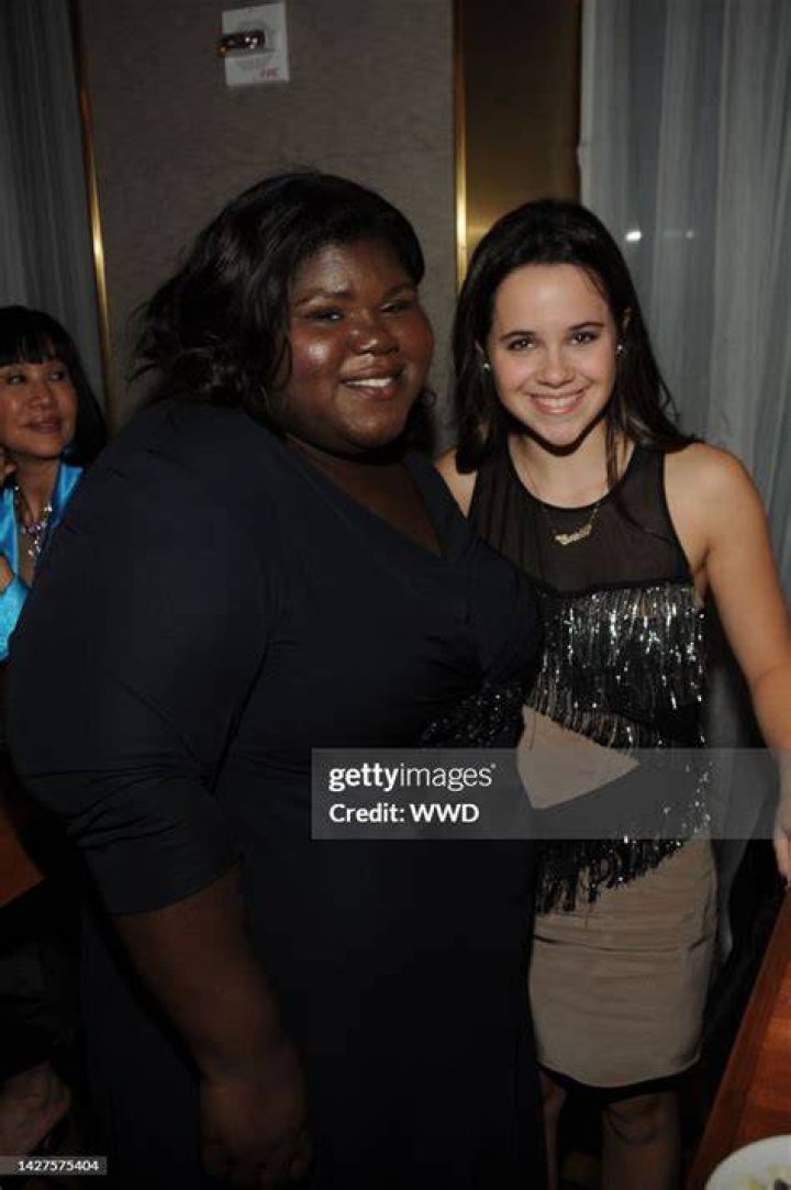 Gabourey Sidibe (L) and Ellie Monahan attend the 2009 Glamour Women of the Year awards dinner. Glamour Women of the Year 2009 Awards Dinner, New York