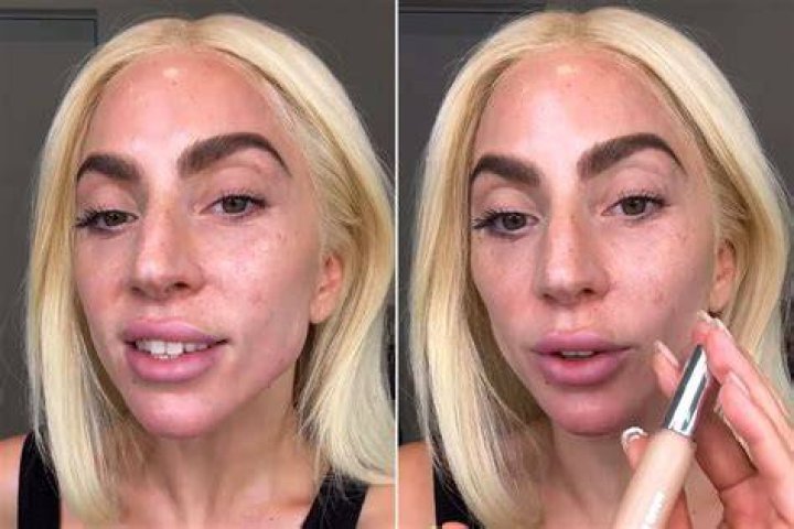 gaga makeup free