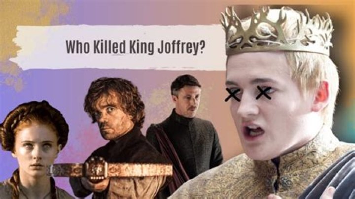 Game Of Thrones Joffrey Killer