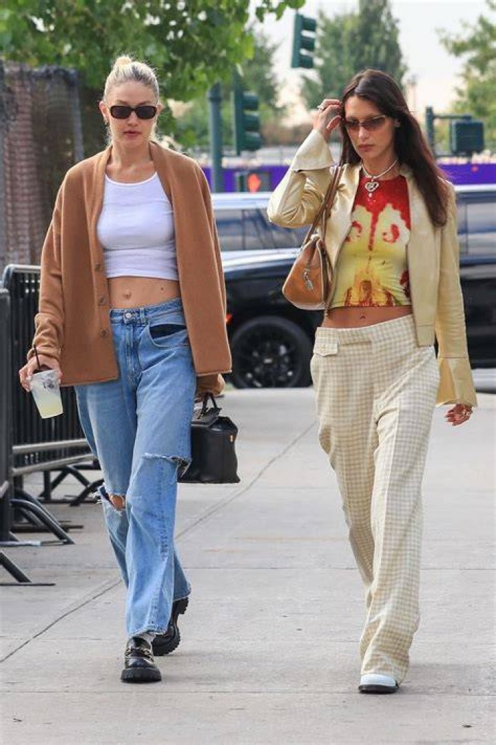 Gigi & Bella Hadid At NYFW