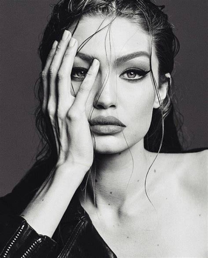 Gigi Hadid Poses For Camera