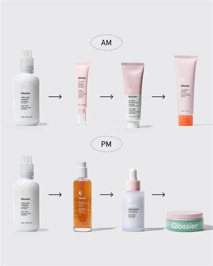 Glossier Skincare Routine