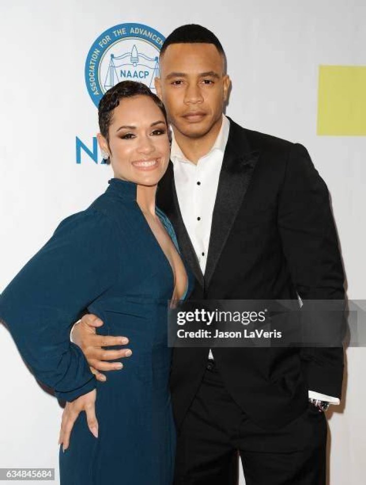 Grace Gealey, Trai Byers NAACP Image Awards, Arrivals, Los Angeles, USA - 11 Feb 2017