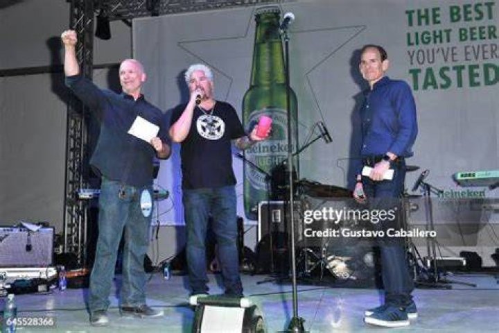 Guy Fieri at the Heineken Light Burger Bash