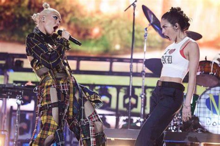 Gwen Stefani and Olivia Rodrigo at Coachella 2024