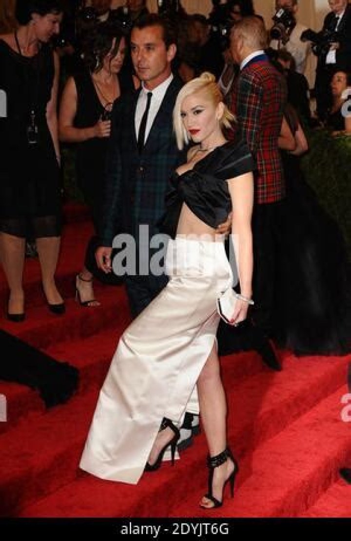 Gwen Stefani attends The Metropolitan Museum of Art's Costume Institute benefit gala celebrating the opening of the "In America: An Anthology of Fashion" exhibition, in New York 2022 MET Museum Costume Institute Benefit Gala, New York, United States - 02 May 2022 Wearing Vera Wang
