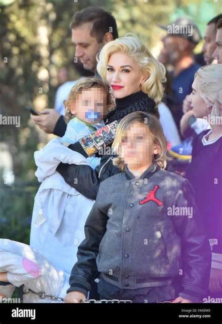 Gwen Stefani & Sons At Disneyland