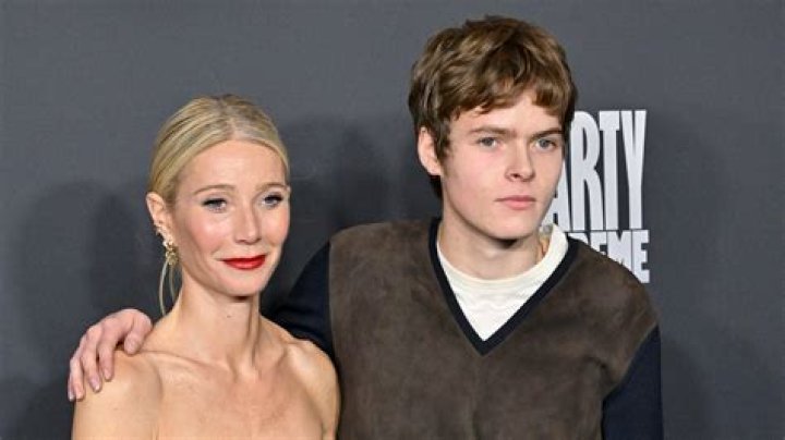 Gwyneth Paltrow & Son Moses Arrive At JFK Airport