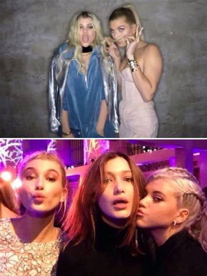 Hailey Baldwin Sofia Richie Friends