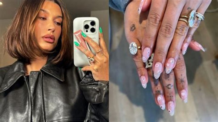 Hailey-Bieber-Nail-Lip-Combo