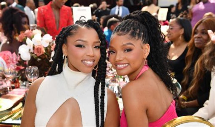 Halle Bailey, left, and Chloe Bailey arrive at the Oscars, at the Dolby Theatre in Los Angeles94th Academy Awards - Arrivals, Los Angeles, United States - 27 Mar 2022