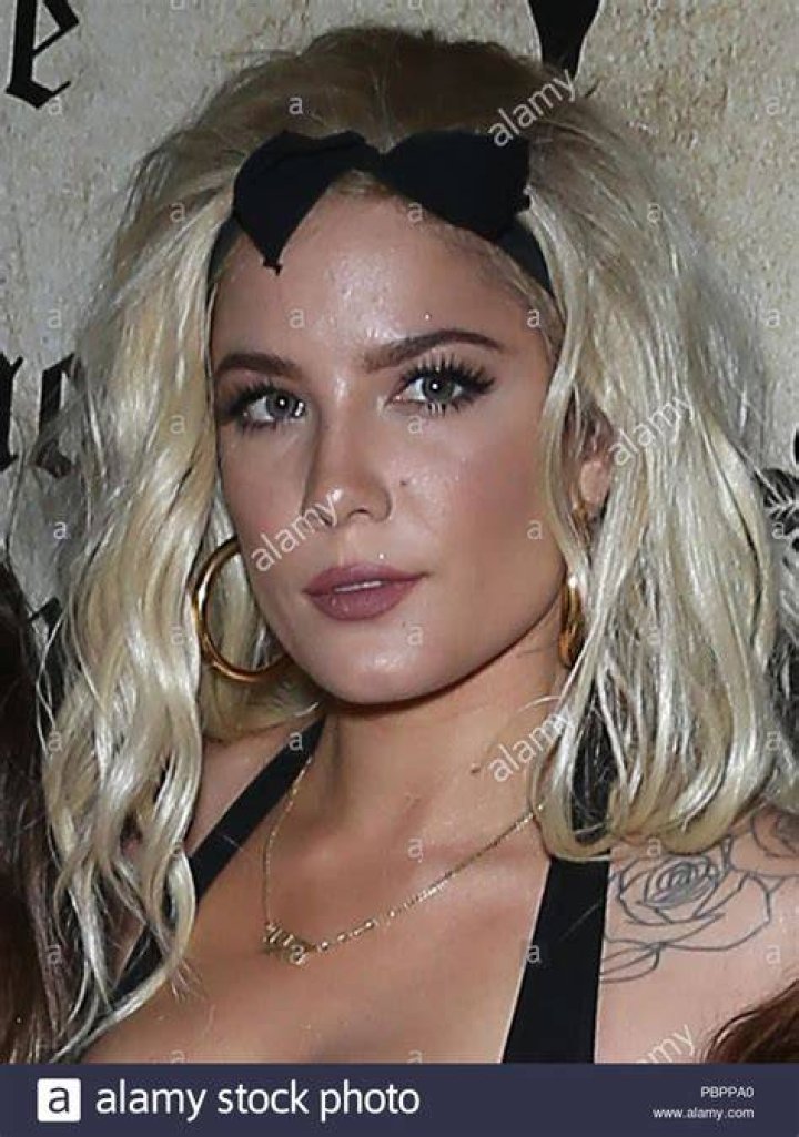 Halsey attends Playboy?s Midsummer Night?s Dream. Held @ Marquee Nightclub at The Cosmopolitan Hotel Las Vegas, Las Vegas, NV. July 28, 2018. ? Tracey Jay/Photo Image Press/Splash NewsPictured: Halsey Ref: SPL5012936 280718 NON-EXCLUSIVE Picture by: Photo Image Press/Splash News / SplashNews.com Splash News and Pictures Los Angeles: 310-821-2666 New York: 212-619-2666 London: 0207 644 7656 Milan: +39 02 4399 8577 Sydney: +61 02 9240 7700 World Rights