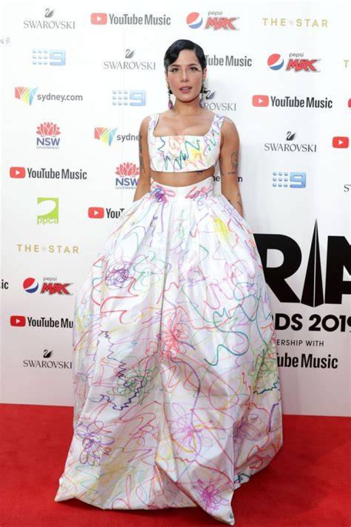 Halsey33rd Annual ARIA Awards, Sydney, Australia - 27 Nov 2019Wearing Collina Strada