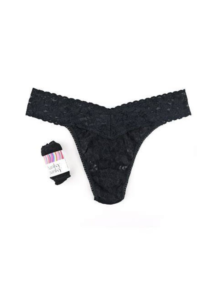Hanky Panky Signature Lace Original-Rise Thongs 3-Pack Gift Box, $56, bloomingdales.com