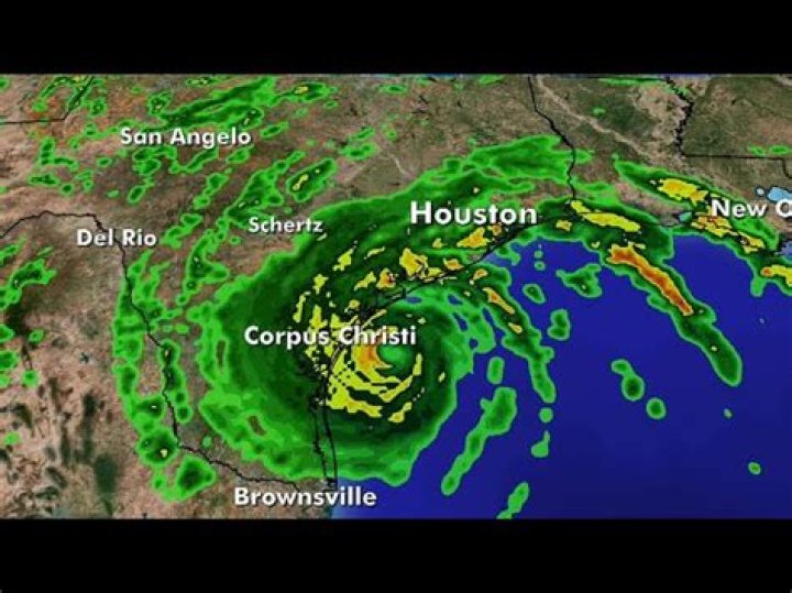 Harvey, Corpus Christi, USA &ndash; 25 Aug 2017